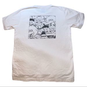 Used Kaws Sesame Street Uniqlo Graphic T-shirt Athleisure Loungewear 100%Cotton